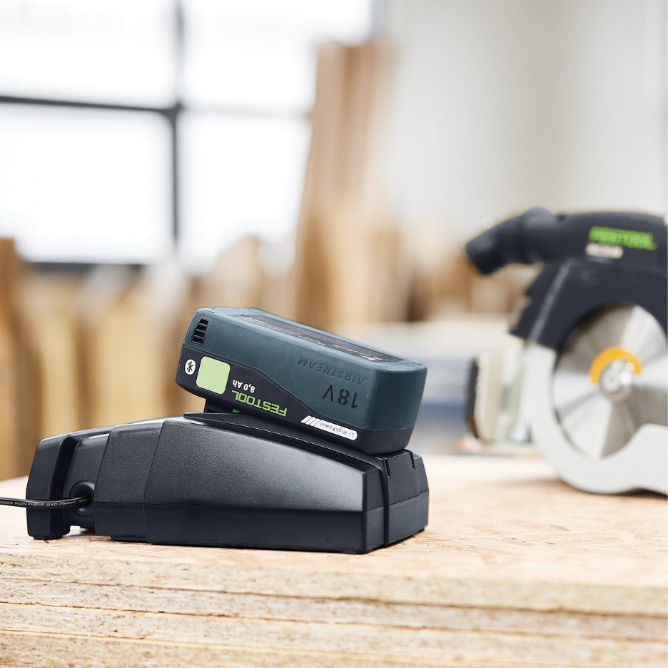 Festool battery pack charging