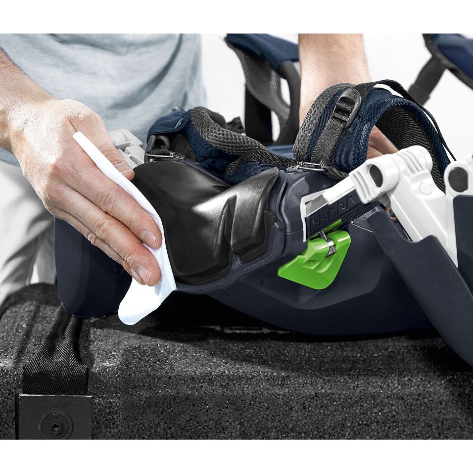 Hand cleaning Festool Headrest for ExoActive exoskeleton