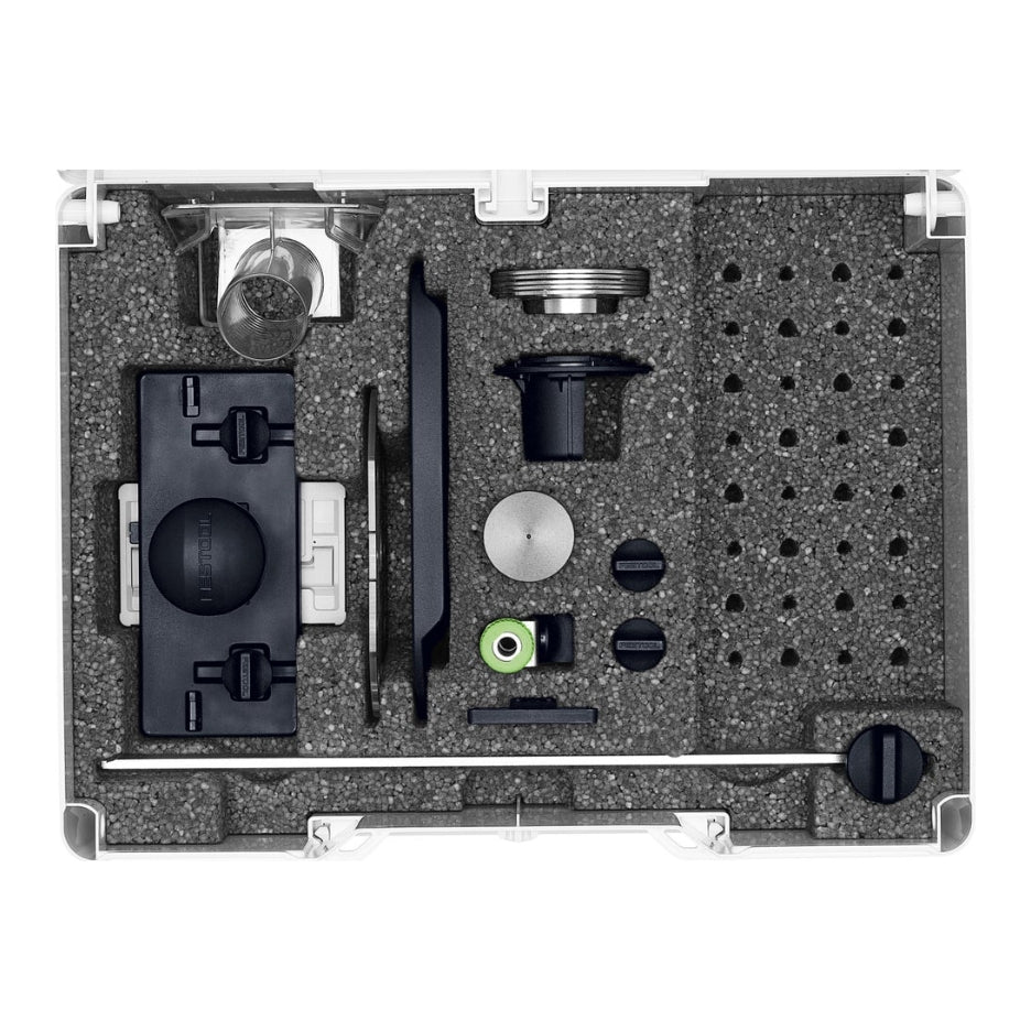 Festool Accessory Kit ZS-OF 1010 M: Systainer insert foam with included accessories.