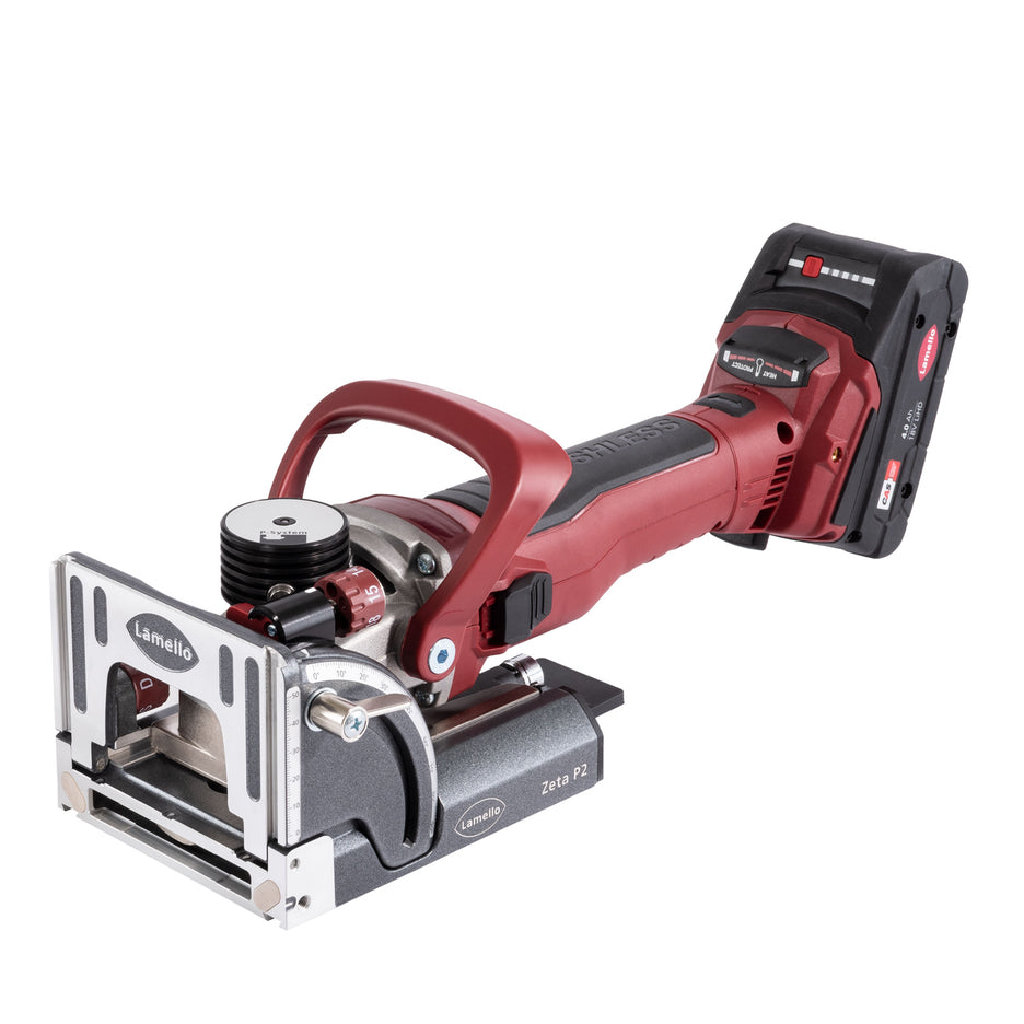 Lamello Zeta P2 Cordless Biscuit Joiner.