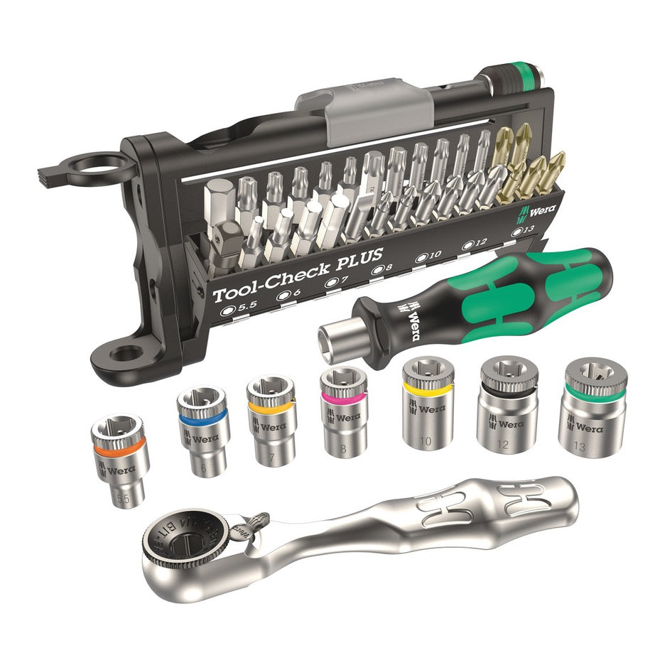 Wera Tools 39-Piece Metric Tool-Check PLUS unpacked